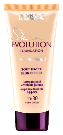 LUXVISAGE Тональный крем Skin Evolution Soft Matte Blur Effect, 35 г, оттенок: 30 rose beige, 1 шт.
