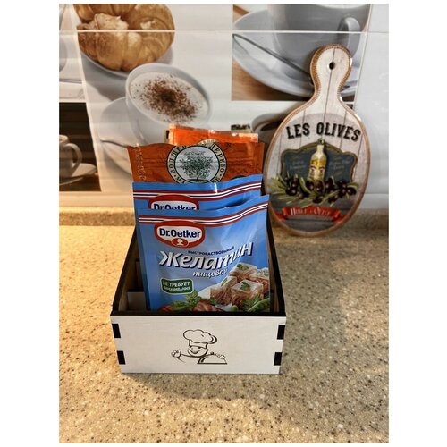 Подставки для специй 6 секций БЕЛ