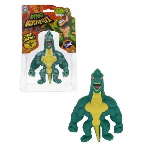 1TOY MONSTER FLEX DINO, тянущаяся фигурка, 14 см