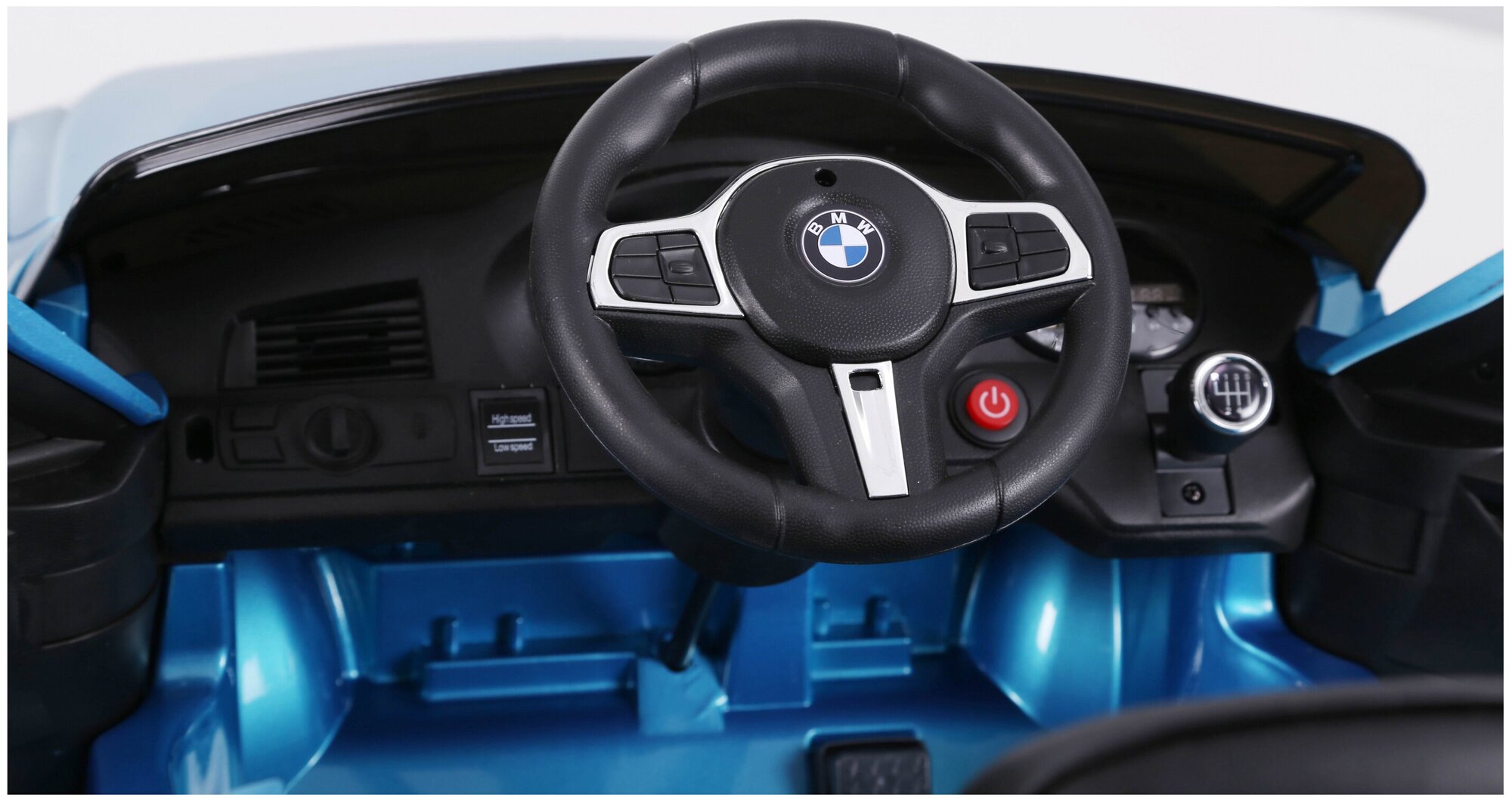 Электромобиль Toyland BMW 6 GT, цвет: белый - фото №6