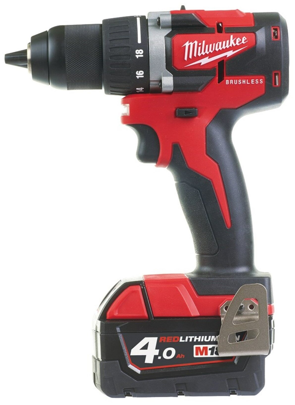 Аккумуляторная дрель-шуруповерт Milwaukee M18 CBLDD-402C