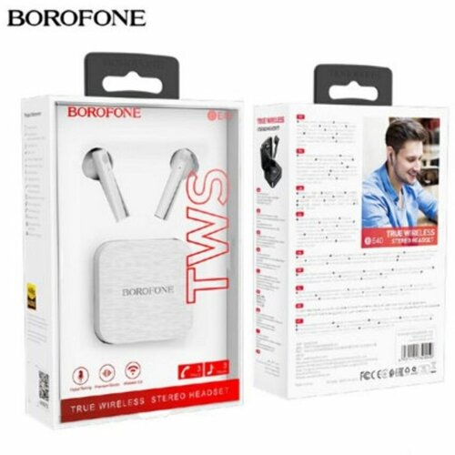 Гарнитура вкладыши Bluetooth Borofone BE40 178400₽