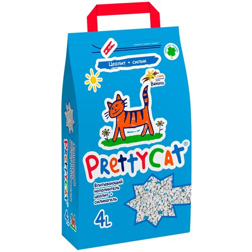 PrettyCat наполнитель глиняный впитывающий с део-кристаллами Aroma Fruit 2 кг (4 литра) prettycat наполнитель глиняный впитывающий с део кристаллами aroma fruit 2 кг 4 литра