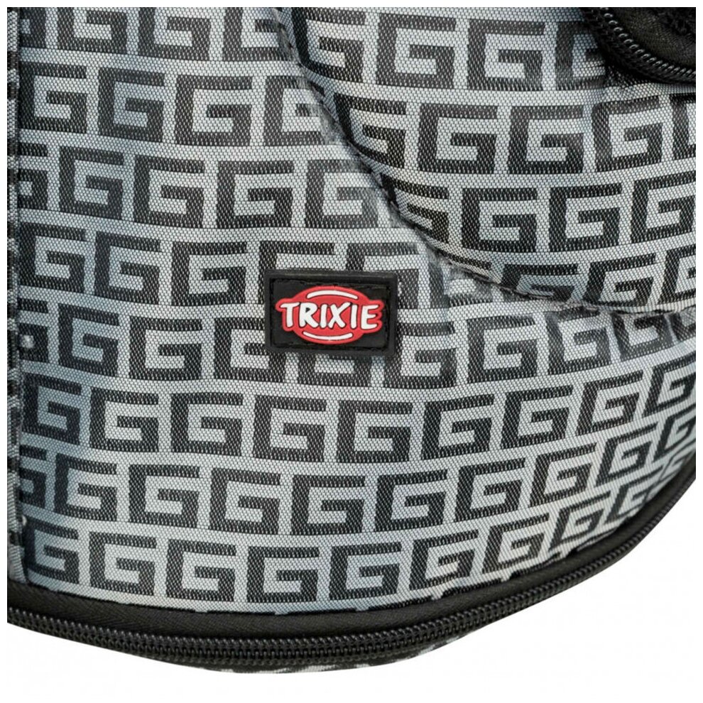Нейлоновая сумка-переноска "Riva", 45х26х30 см, серебристая, Trixie 36217