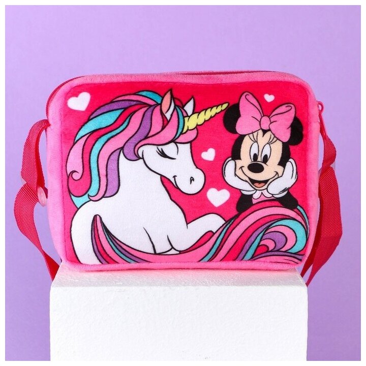 фото Сумка детская плюшевая "Единорог"