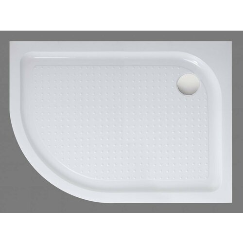 Душевой поддон BelBagno TRAY-BB-RH-100/80-550-15-W левосторонний