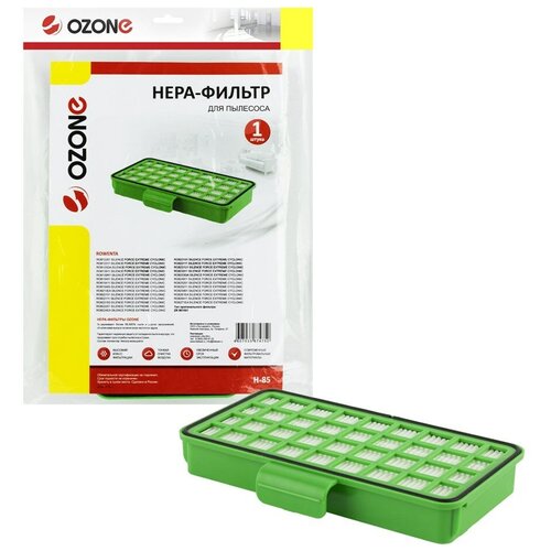 rowenta фильтр hepa zr002901 зеленый 1 шт OZONE Фильтр HEPA H-85, 1 шт.