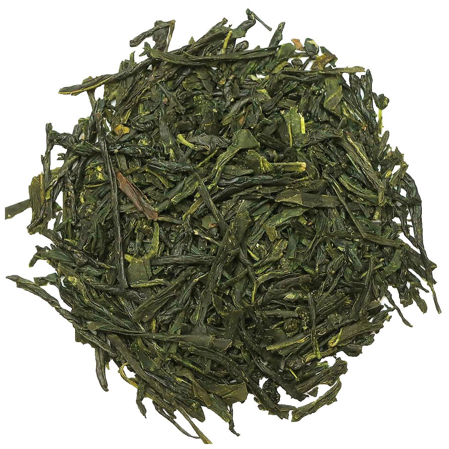 Настоящий Японский Чай Сенча 100 г. Зеленый Листовой Рассыпной (Sencha Green Tea, Сентя, Сэнтя), Скрученные Чайные Листья в Виде Иголок (Паучьи Лапки) - фотография № 2