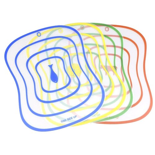 фото Набор разделочных досок доляна ассорти 4шт 1204809