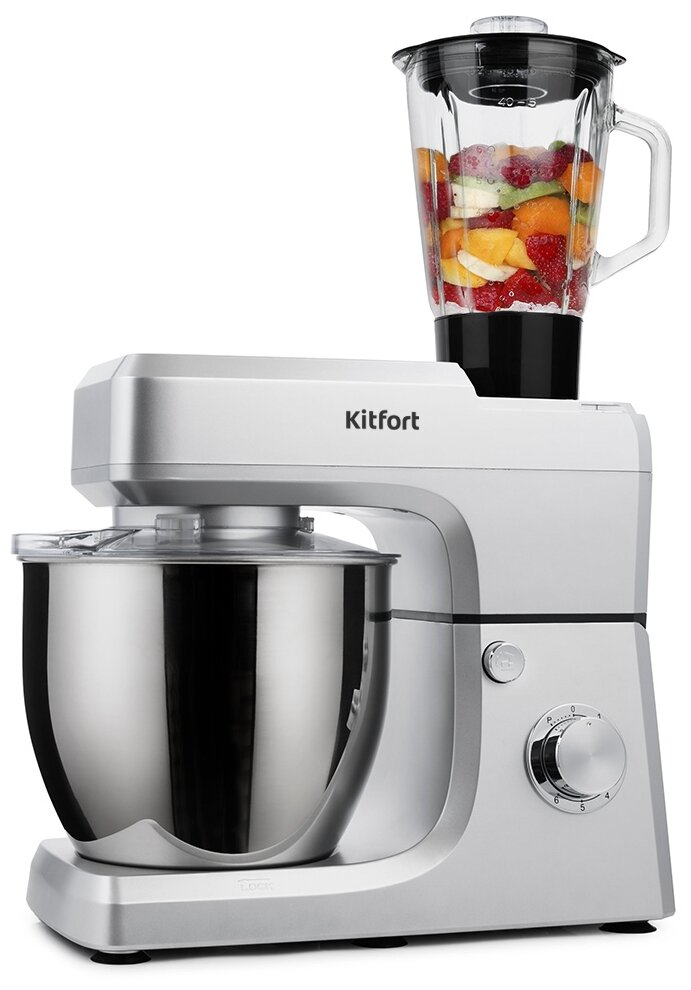 Кухонный комбайн Kitfort KT-1339 1400 Вт, 1400 Вт — купить по выгодной цене на Яндекс Маркете