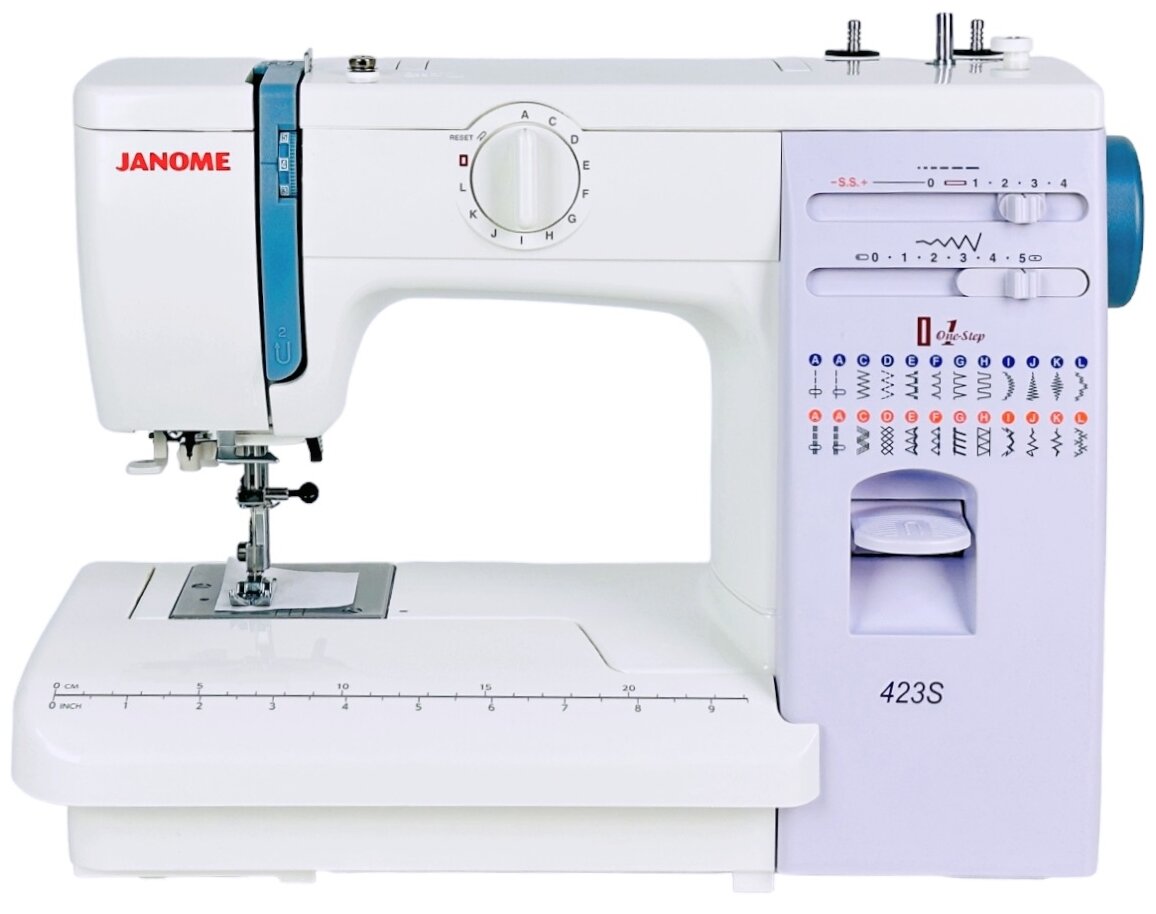 Швейная машина Janome 423S, белый
