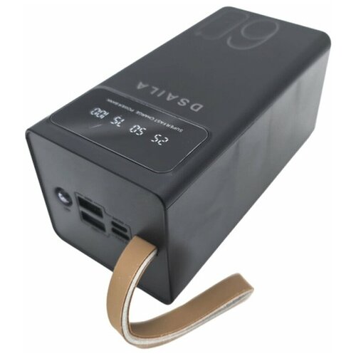 Power Bank Premium HUdsaila / 60000 mAh / Ультра мощный Повербанк для телефона и ноутбука / Внешний аккумулятор с быстрой зарядкой/Зарядное устройство