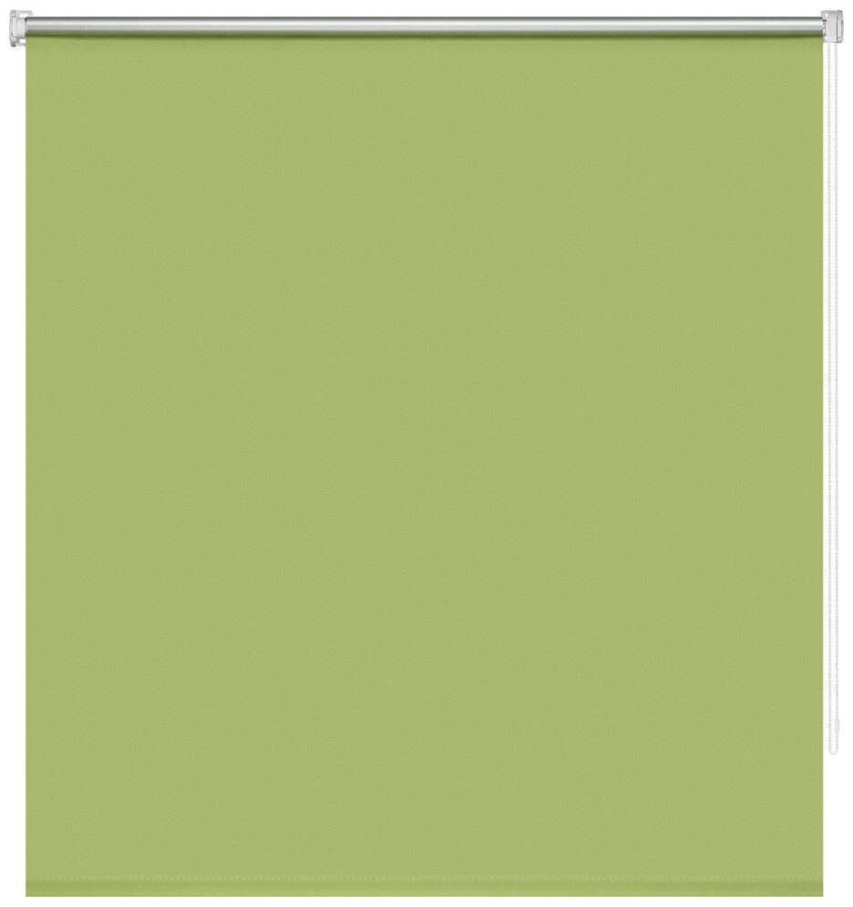 Рулонные шторы BLACKOUT / блэкаут 40 см х 160 см Зеленый Плайн DECOFEST