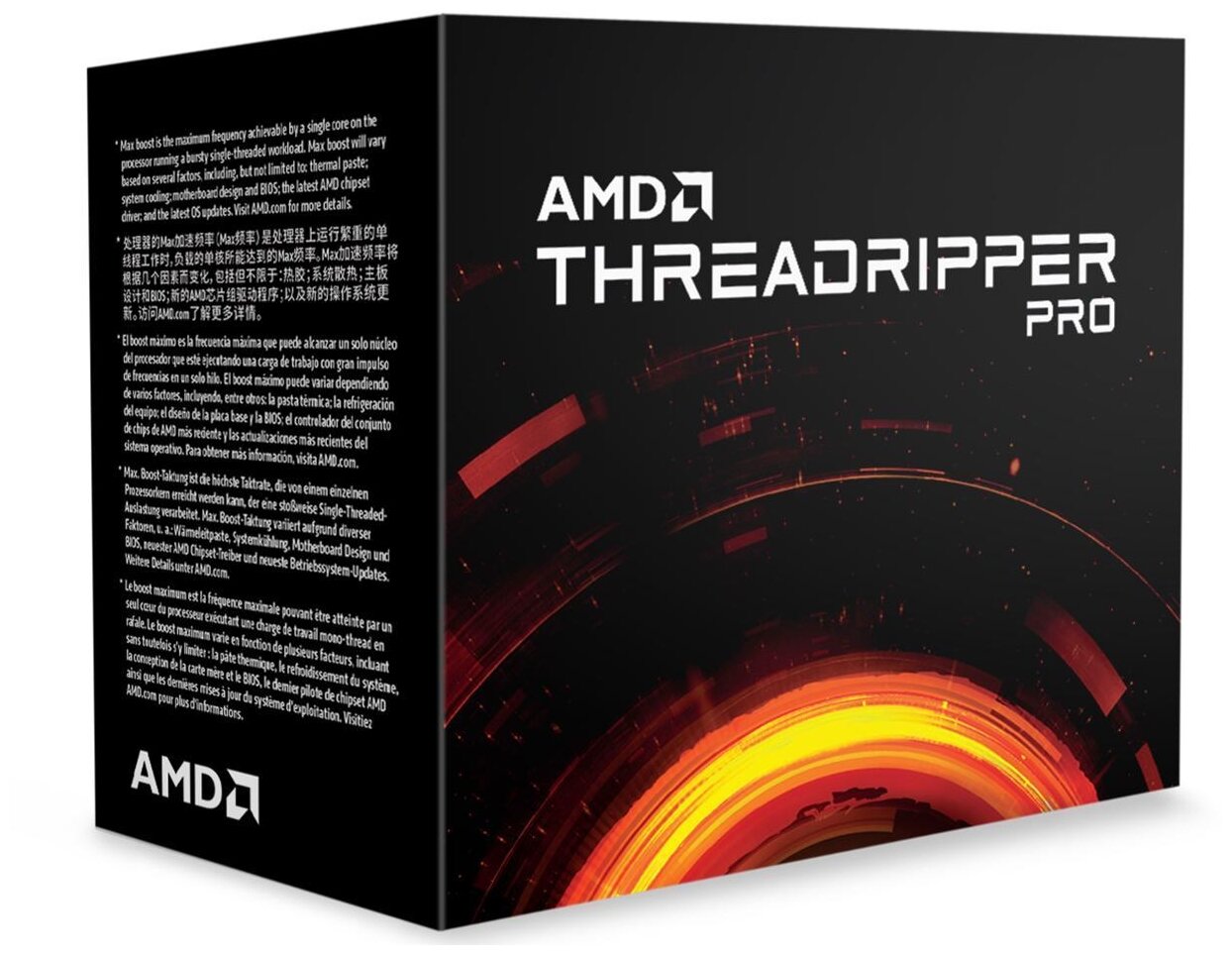 Процессор AMD Ryzen Threadripper PRO 3955WX sWRX8,  16 x 3900 МГц, BOX