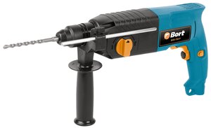 Перфоратор Bort BHD-700-P, 700 Вт Перфоратор Bort BHD-700-P может решать любые бытовые задачи и отли