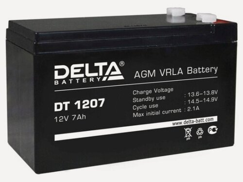 Изображение товара Аккумулятор Delta Battery DT 1207