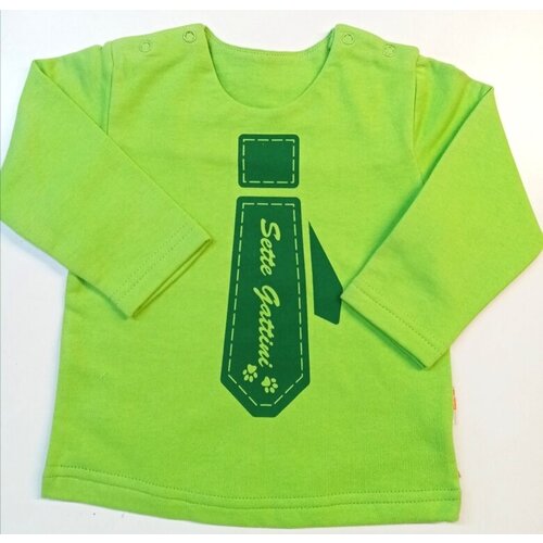 фото Толстовка папа мама, размер 28/92-98, зеленый