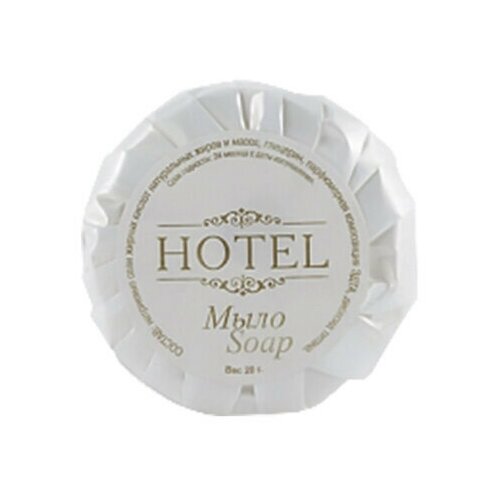 Мыло одноразовое 20 г, комплект 300 шт, HOTEL, саше, гофра, 2000117