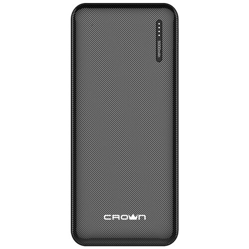 Внешний аккумулятор Crown CMPB-5000, 5000 мАч, 2.1 А, USB/Type-C, индикатор, белый