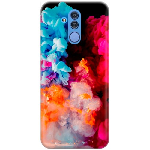 RE: PA Накладка Transparent для Huawei Mate 20 Lite с принтом Разноцветный дым re pa накладка transparent для huawei mate 20 lite с принтом розово голубой дым