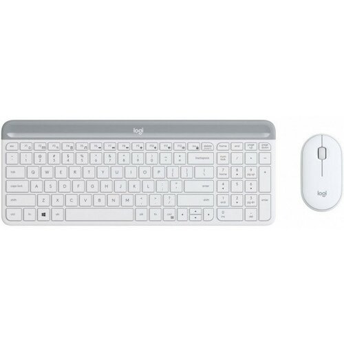 Набор периферии Клавиатура + мышь Logitech MK470 (белый)