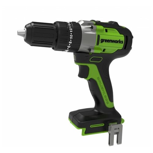 Дрель-шуруповерт аккумуляторная Greenworks GD24DD60 АКБ ЗУ 16414₽