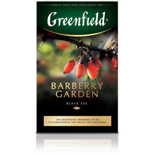 Чай черный листовой Greenfield Barberry Garden, 100 г