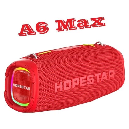 Беспроводная колонка Hopestar A6 Max, красная