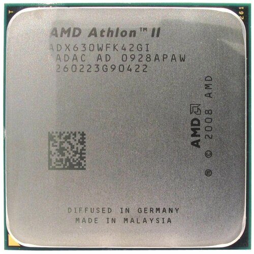 Процессор AMD Athlon X4 630 (2,8 ГГц, AM3, 2 Мб, 4 ядра) OEM