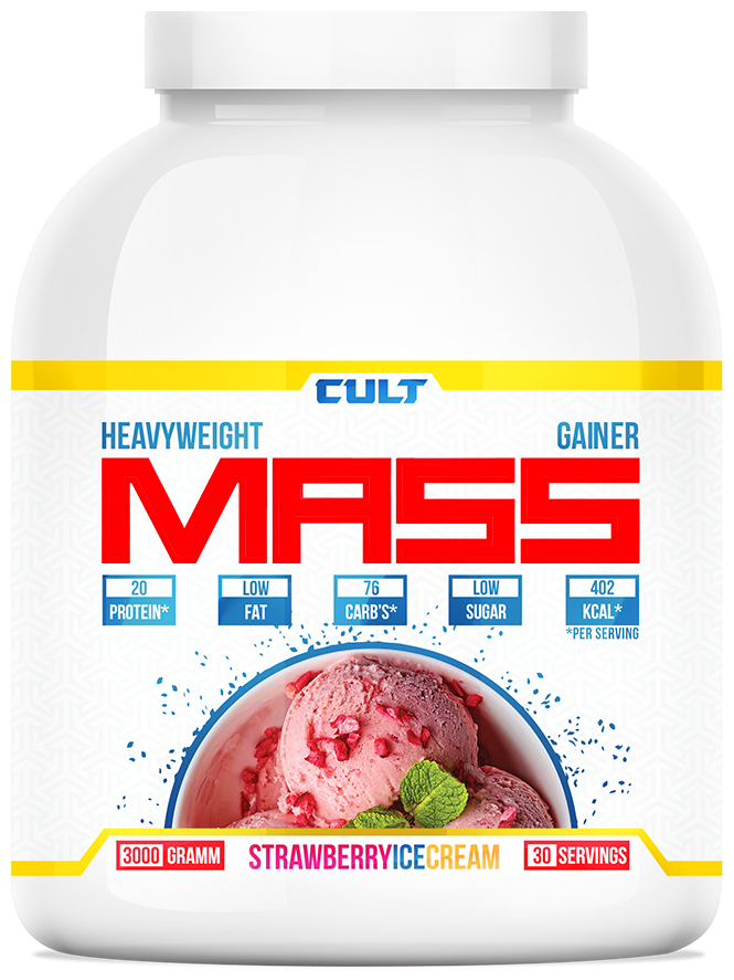 Cult 100% Pure Mass Gainer - 3000 , 