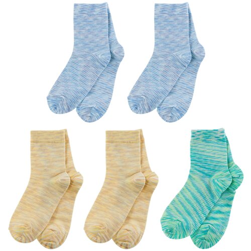 фото Комплект из 5 пар детских носков lorenzline микс 3, размер 12-14