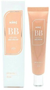 Фото Kims Natural BB Cream Многофункциональное BB-средство SPF 50+ PA++++ (#23, бежевый), 30 мл