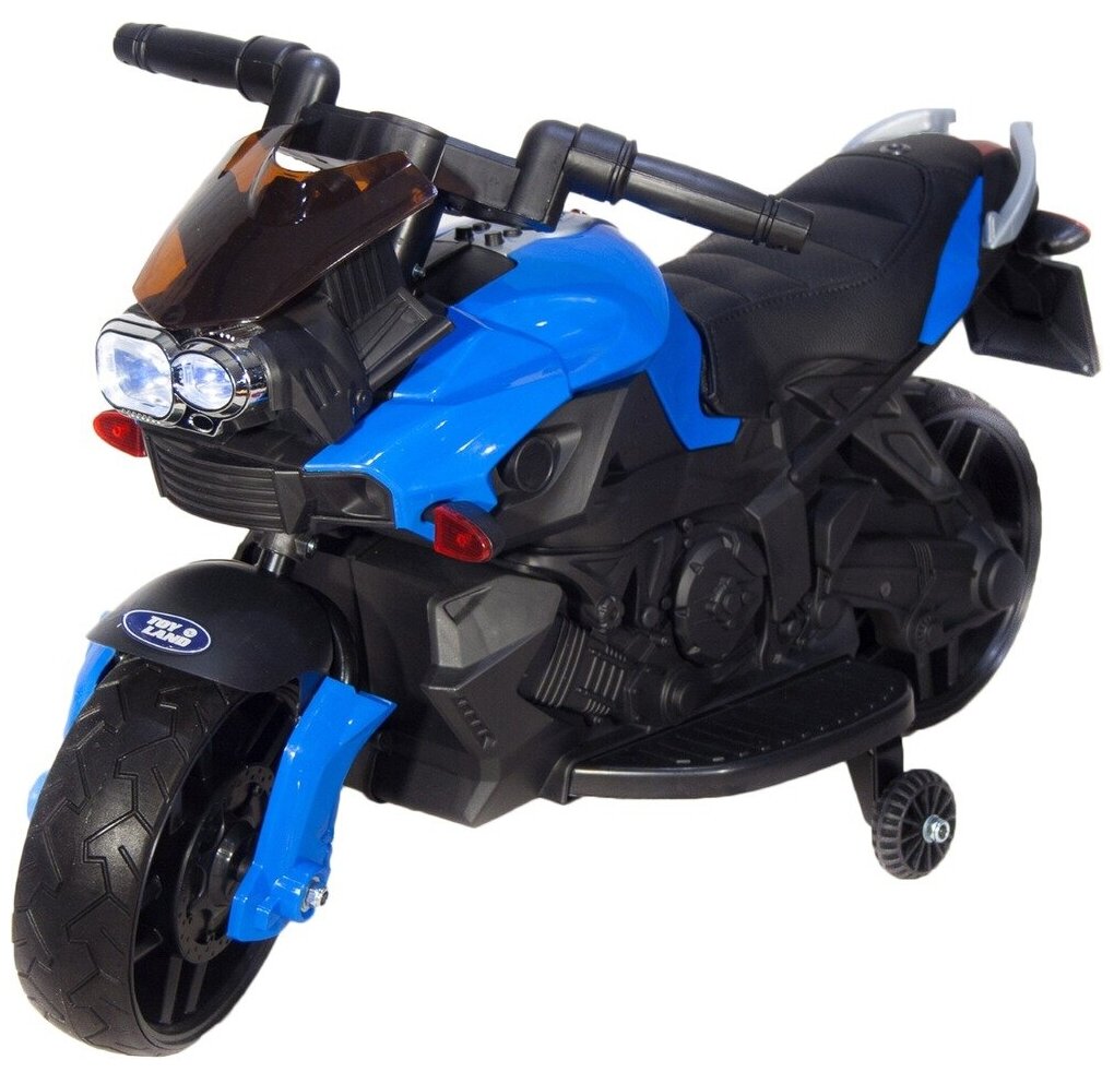 Toyland Мотоцикл Minimoto JC918, синий/черный