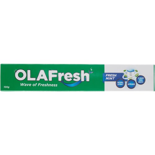 Зубная паста OLAFresh Fresh Mint Toothpaste 100 г зубная паста olafresh fresh mint toothpaste 100 г