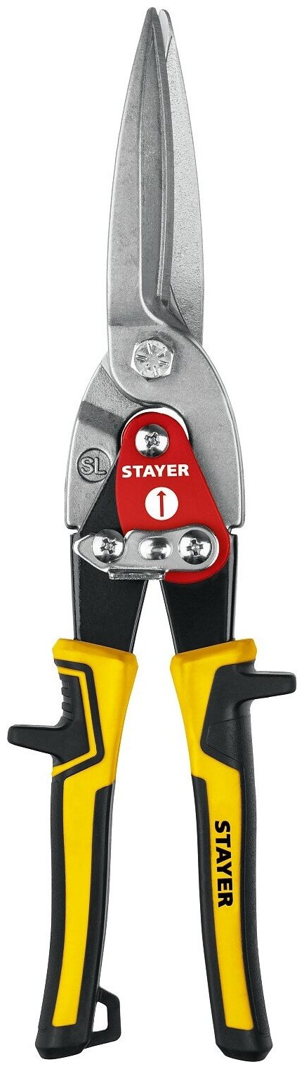 STAYER Cobra 290 мм, Прямые удлинённые ножницы по металлу (23055-29)