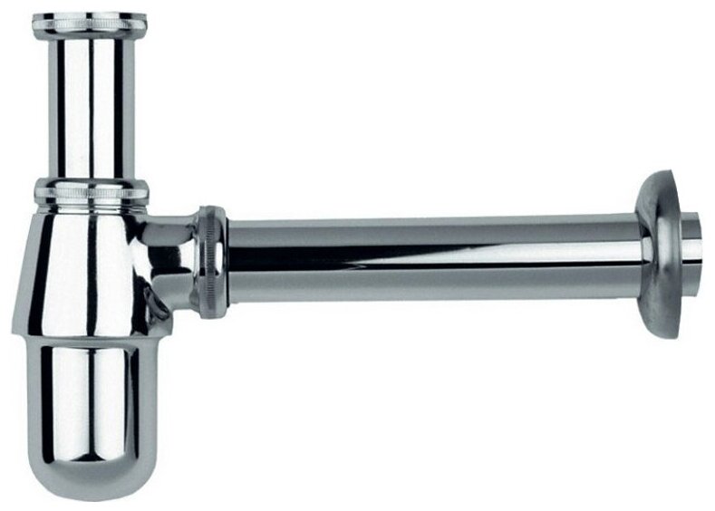 Сифон для раковины Hansgrohe, хром 52053000 - фотография № 1