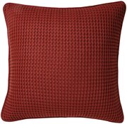 Чехол для подушки ИКЕА ВОРЕЛЬД, 50x50 см, коричнево-красный