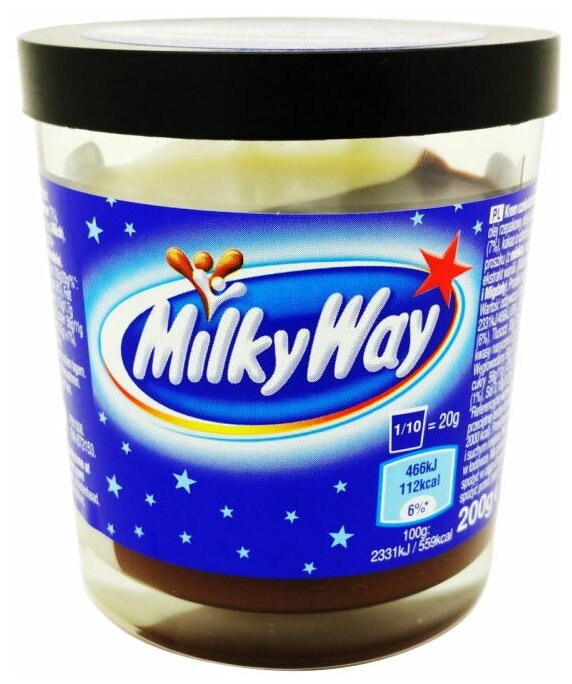 Шоколадная паста Milky Way 200г