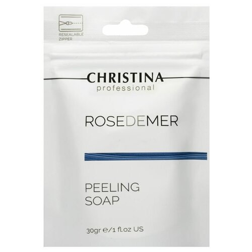 Пилинг Christina Rose de Mer Rose de Mer Peeling Soap, Пилинговое мыло, 30 г в подарочной упаковке Coral Pack