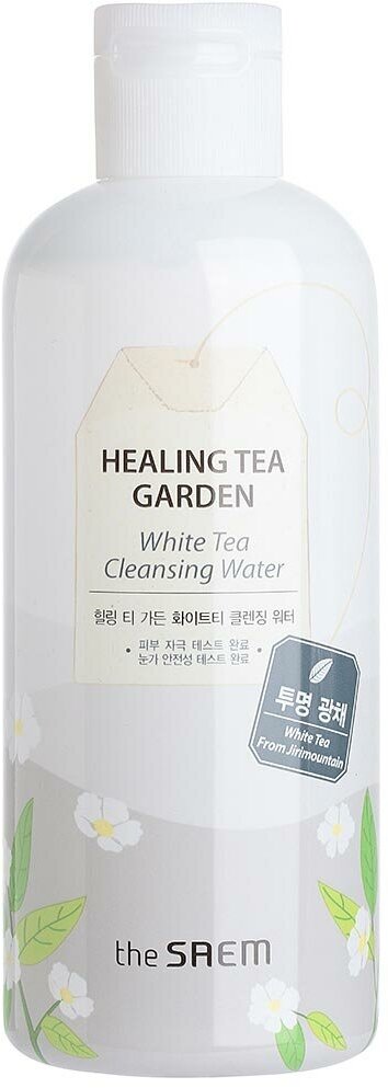 Очищающая вода для лица THE SAEM Healing Tea Garden с белым чаем, 300 мл - фотография № 10