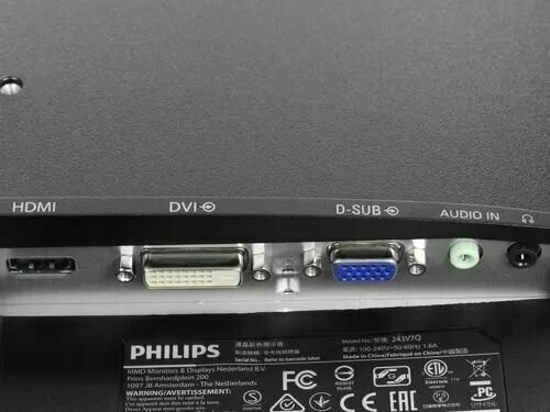 Монитор 23.8 Philips 243V7QDAB (00/01)