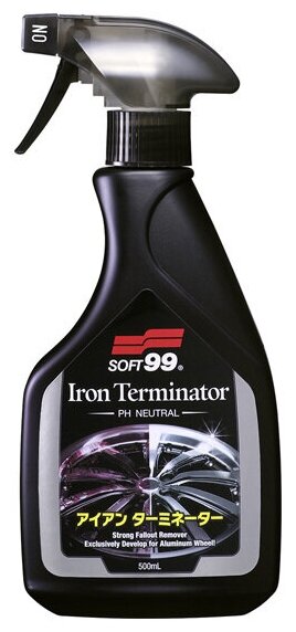 Soft99 Iron Terminator - Нейтральный очиститель дисков и кузова арт. 10333