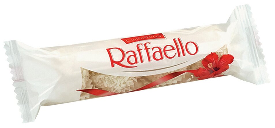 RAFFAELLO (Раффаэлло) с миндалем, 40 г, флоу-пак