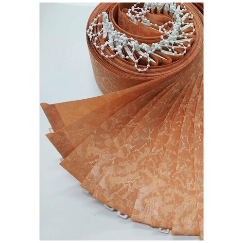 Ламели для вертикальных жалюзи Айс New 190 см х 10 шт, Кирпичный