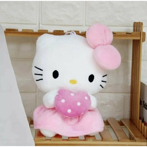 фото Мягкая игрушка хеллоу китти hello kitty кошка игрушка-обнимашка lema goods