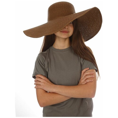 Шляпа Solorana женская с широкими полям (р56 красный)