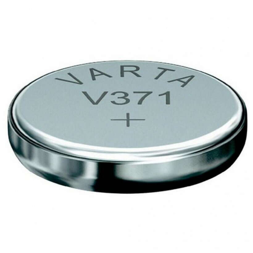 Батарейка цинковая Varta, V371 (SR920SW/G6)-1BL, 1.55В , блистер, 1 шт.