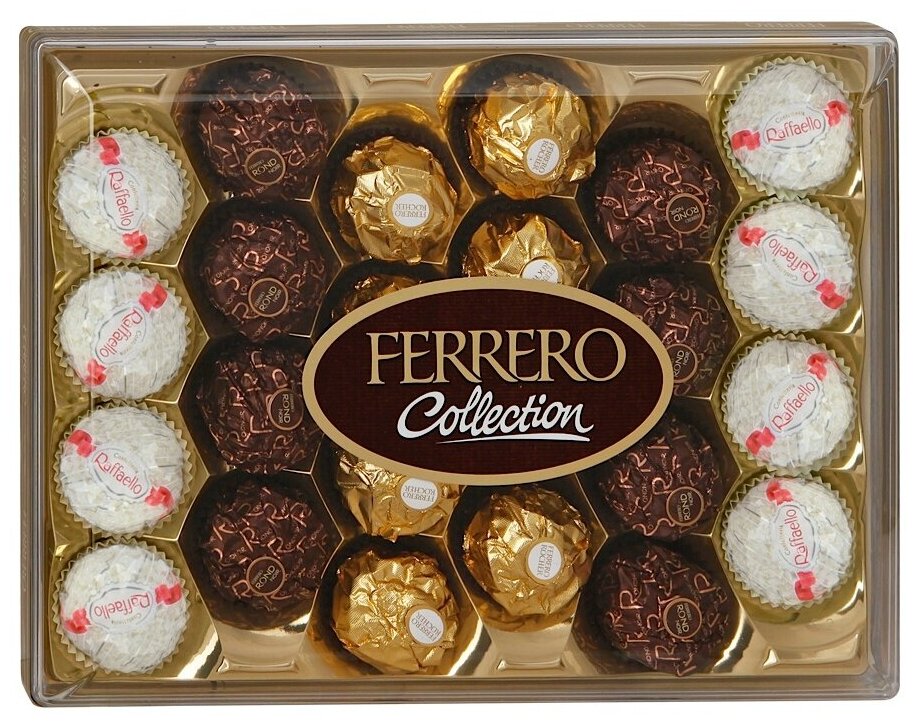 Шоколадные конфеты FERRERO ROCHER Collection, 260г