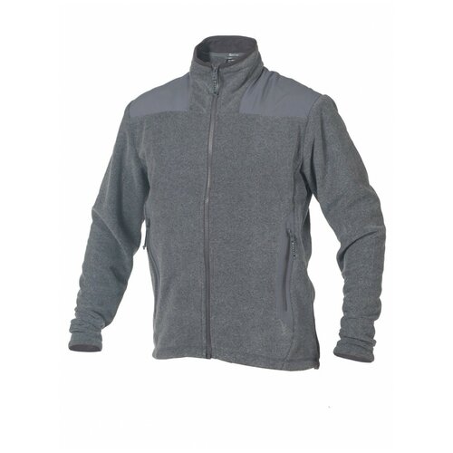 фото Куртка мужская флисовая gongtex superfine fleece jacket, цвет серый (gray)-m