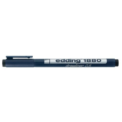 Edding Проф. фломастер (линер) №1 черный 0.5 мм E-1880-0.5 1 13154229262